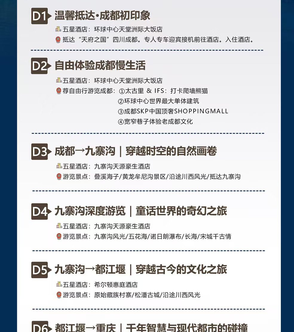 行程安排 D1-D9
